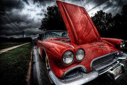 HDR Old Corvette