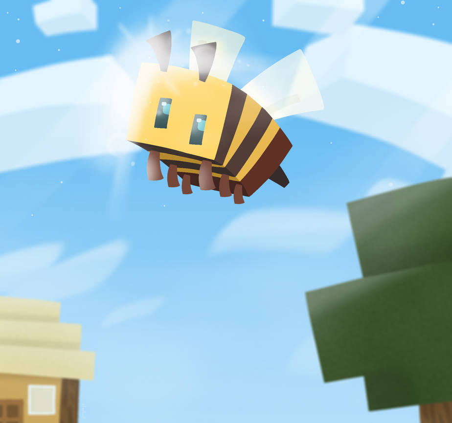Minecraft bee =3 by ShadowTheDragonCat on DeviantArt