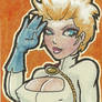 Power Girl Sketchcard