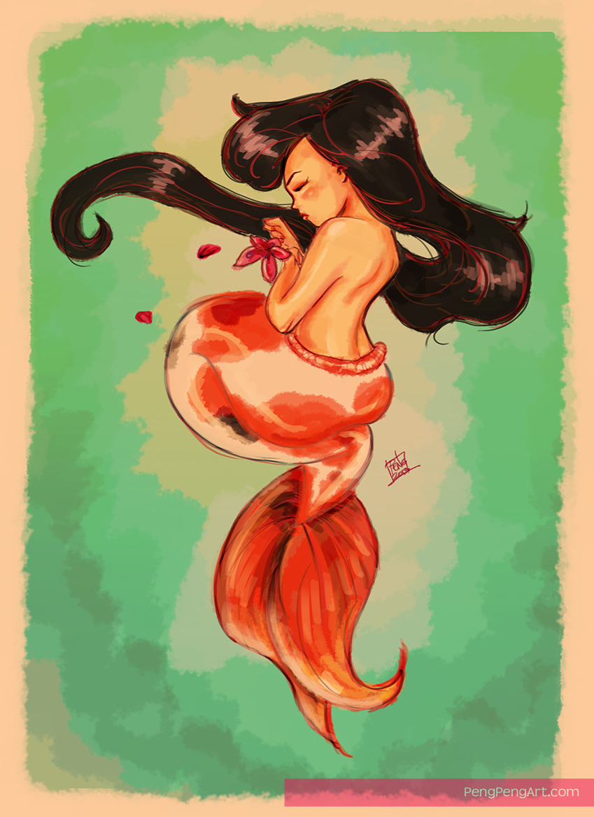 koi mermaid