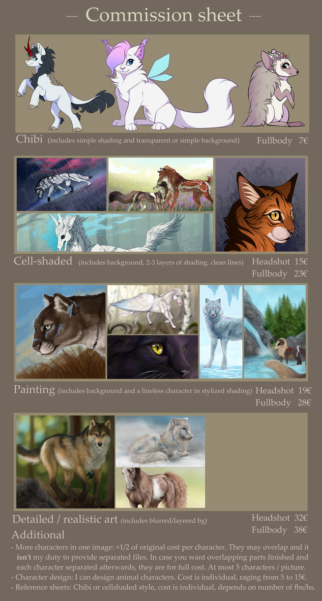 Commission Sheet [OPEN]