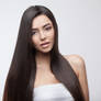 Girl with healthy long hair 1