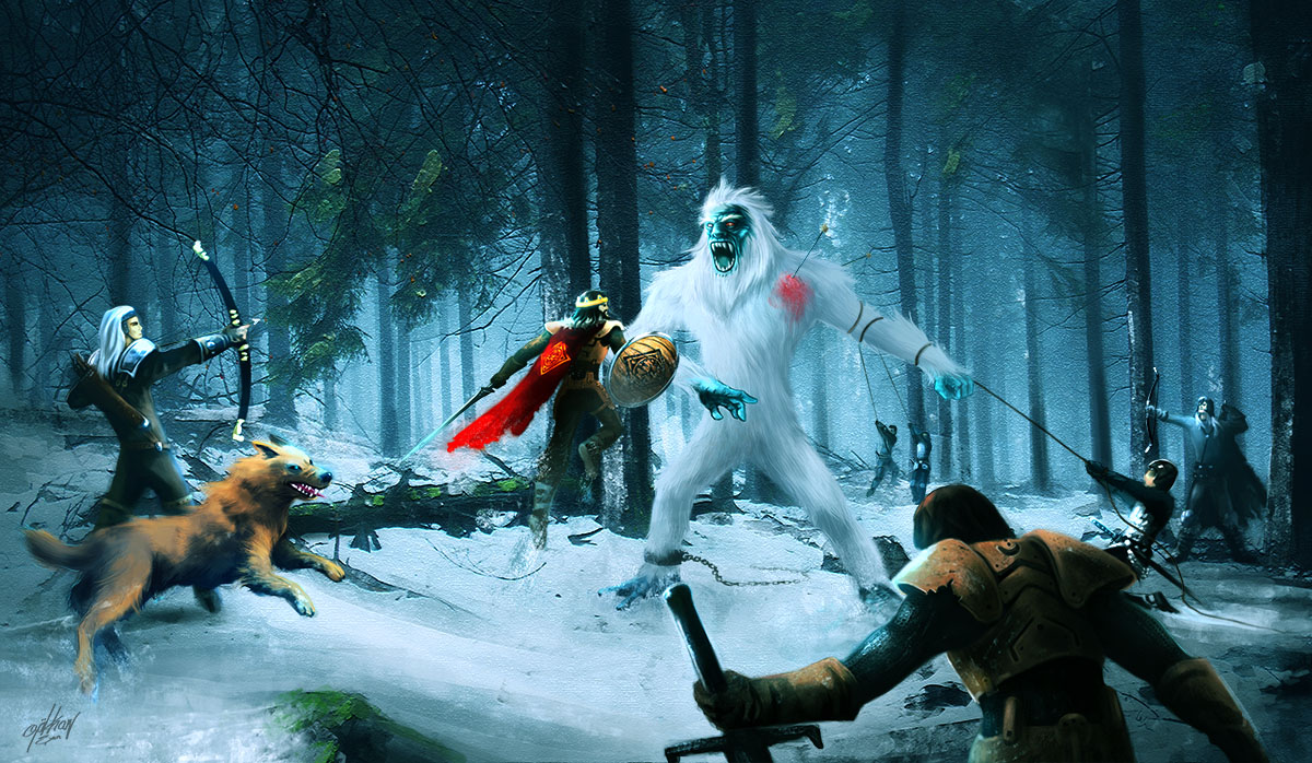 Bigfoot Hunt by gkn86 on DeviantArt