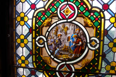 Warwick Castle Stained Glass