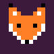 8 Bit Fox Head by cfeather90 on DeviantArt