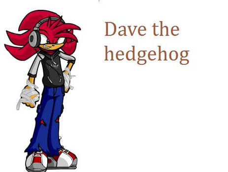 Dave The Hedgehog