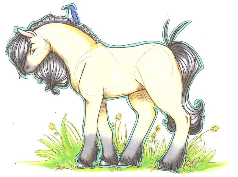 pony...well horse