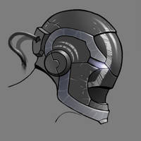 Futuristic Helmet