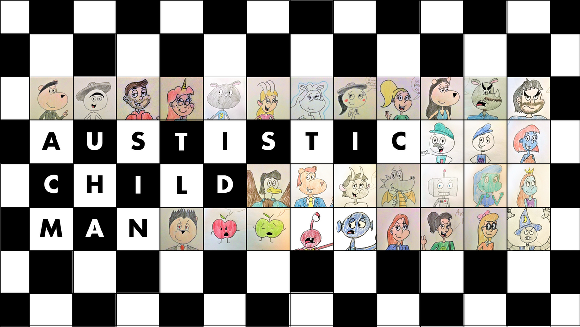 Cartoon Network Parody (Checkerboard Era) by AustisticChildMan on