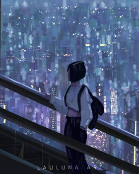 Ascent Through the Rain