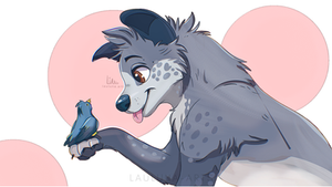 Oc - Taro the spotted wolf