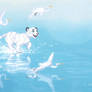 chase amongst the still water
