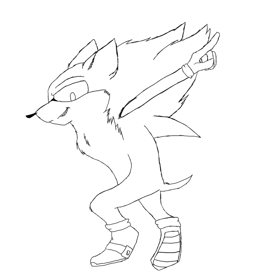 Vector Sonic Line Sonic Line Art by rexerthehedgehog on DeviantArt