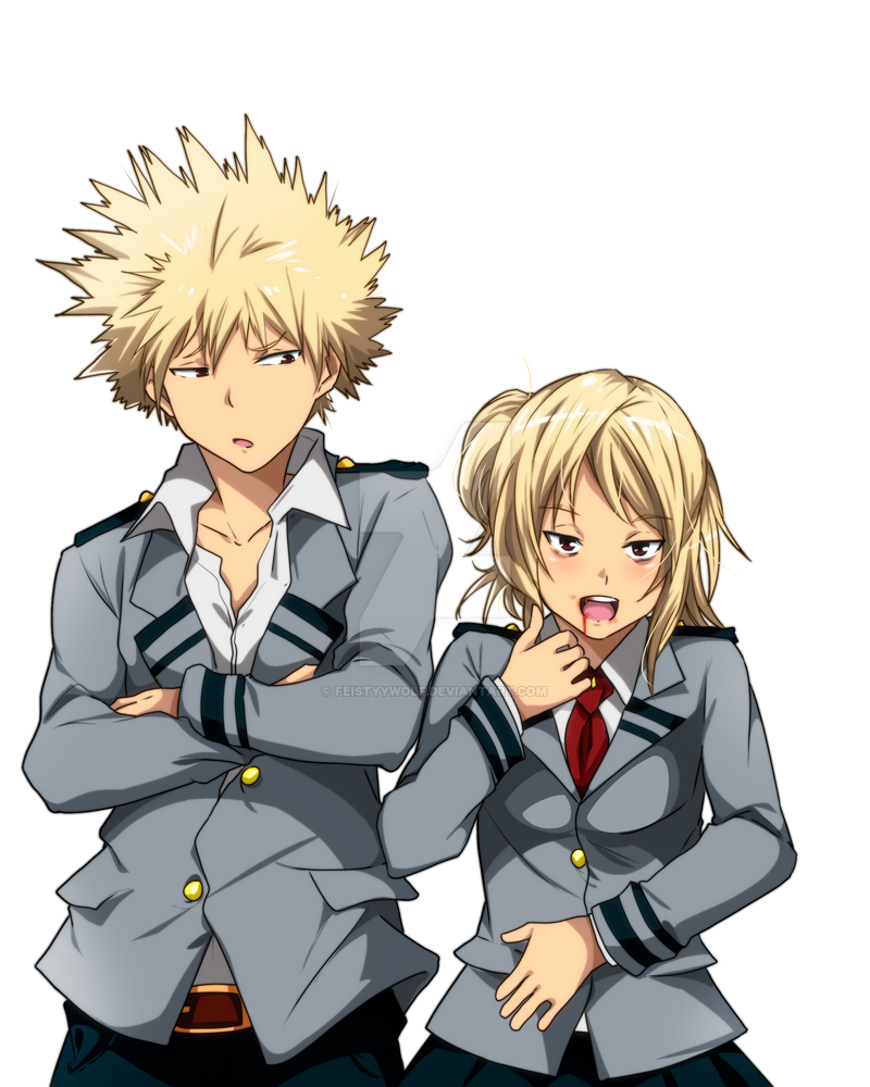 The Bakugou Siblings by FeistyyWolf on DeviantArt