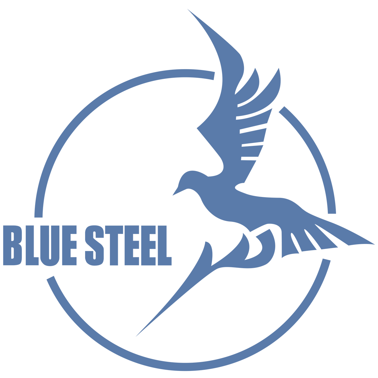Arpeggio of Blue Steel logo vector