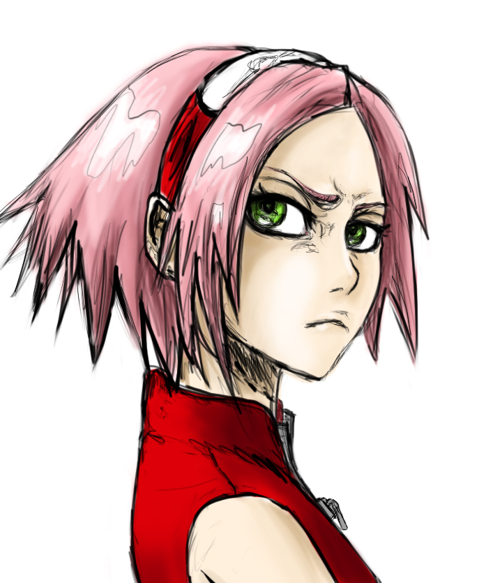 Sakura in Bleach style