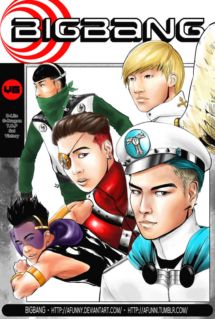 BIGBANG comic cover