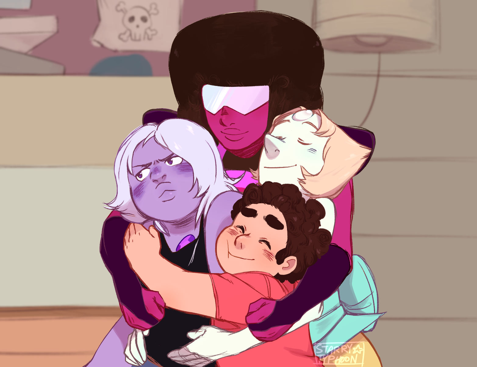 No, it's hug time! by origami-guru