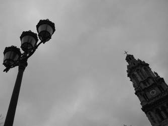 Church and City Light