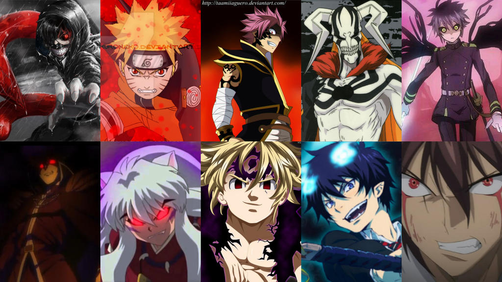 Top 10 Anime Heroes Who Gave Into Darkness by HeroCollector16 on DeviantArt