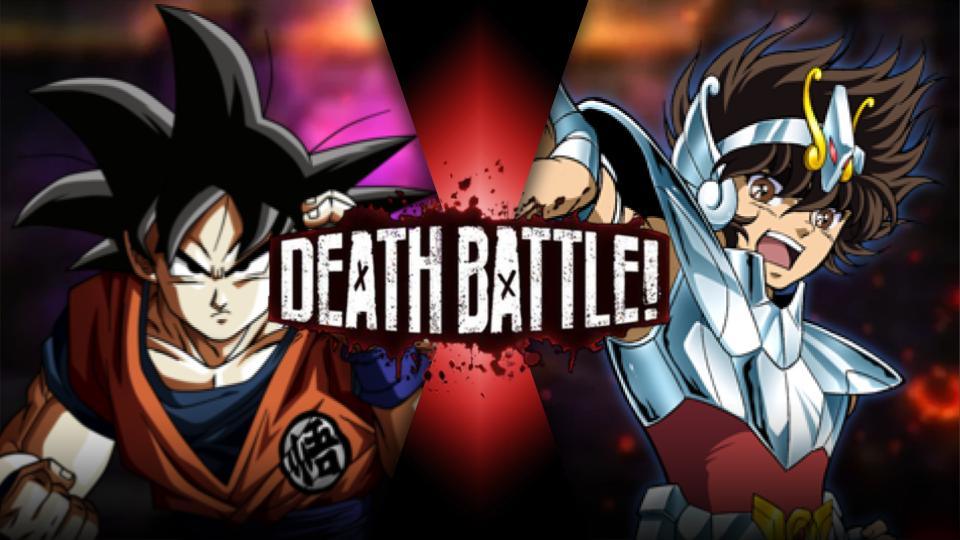 Goku vs Seiya by HeroCollector16 on DeviantArt Goku vs Seiya by HeroCollector16 on DeviantArt