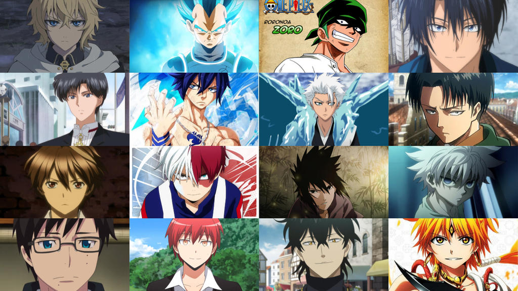 Top 10 Anime Anti-Heroes by HeroCollector16 on DeviantArt