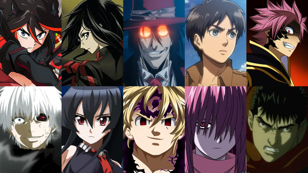 Top 10 Anime Heroes 