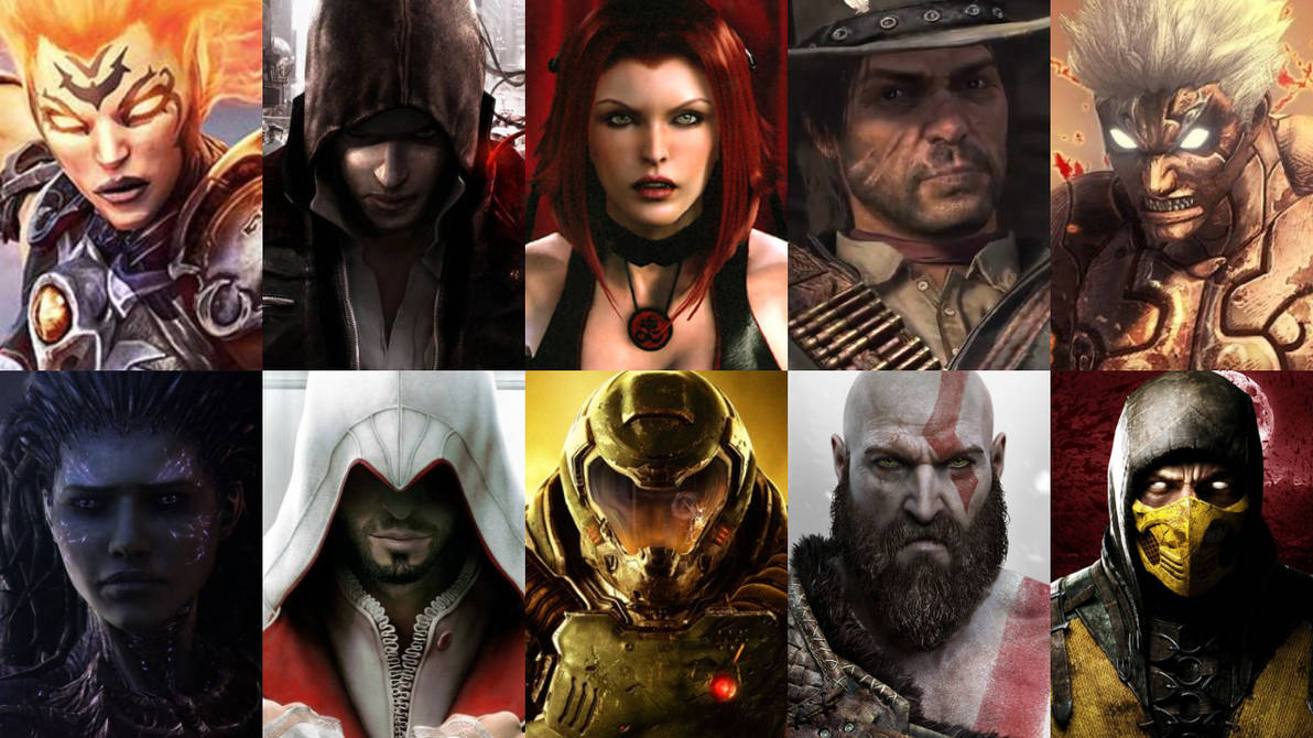 Top 10 Vengeful Video Game Heroes by HeroCollector16 on DeviantArt