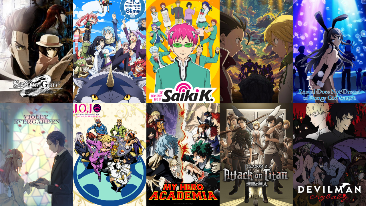 Top 10 Anime of 2018 by HeroCollector16 on DeviantArt Top 10 Anime of 2018 by HeroCollector16 on DeviantArt