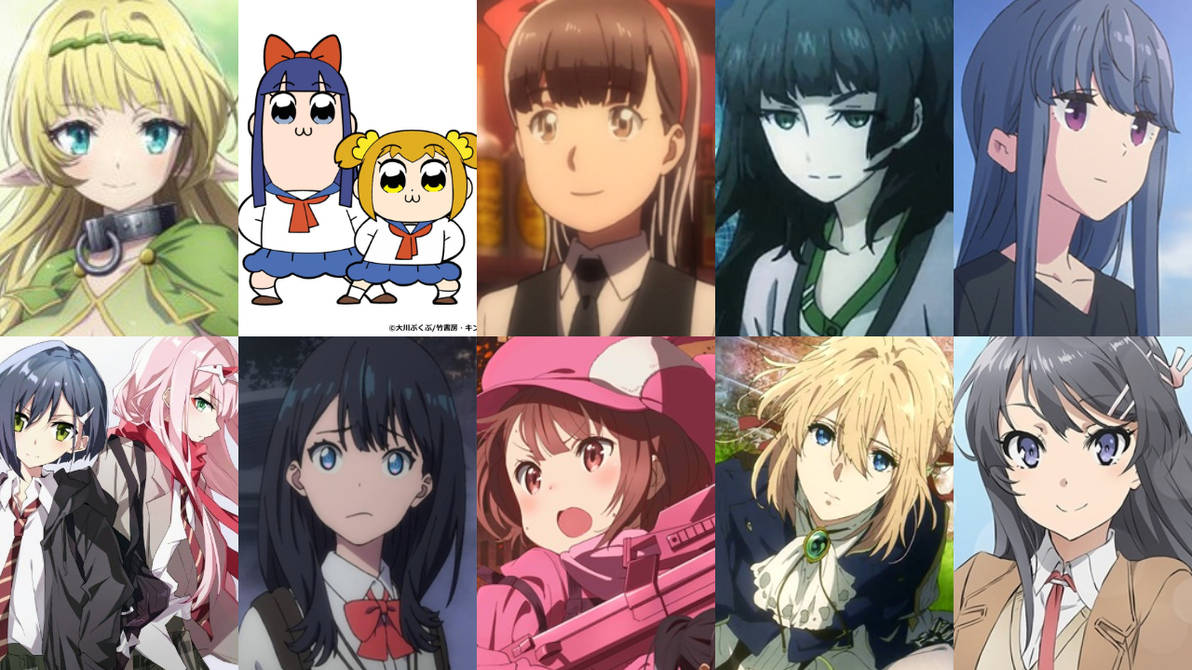 Top 10 Best Anime Girls 2019