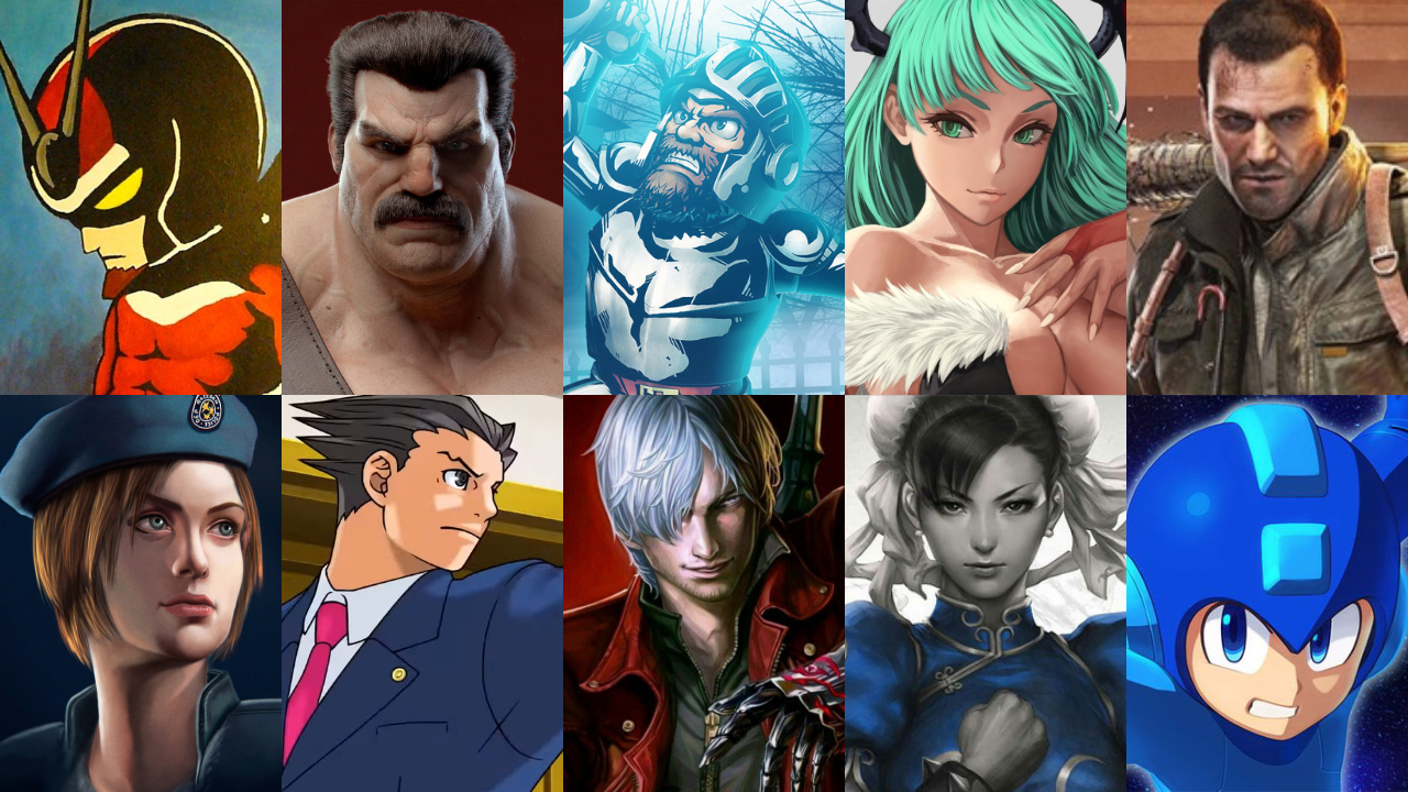 Top 10 Capcom Heroes by HeroCollector16 on DeviantArt