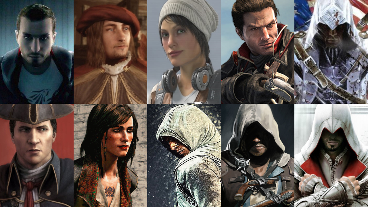 Assa Character Top 10 Assassin's Creed Characters by HeroCollector16 on DeviantArt