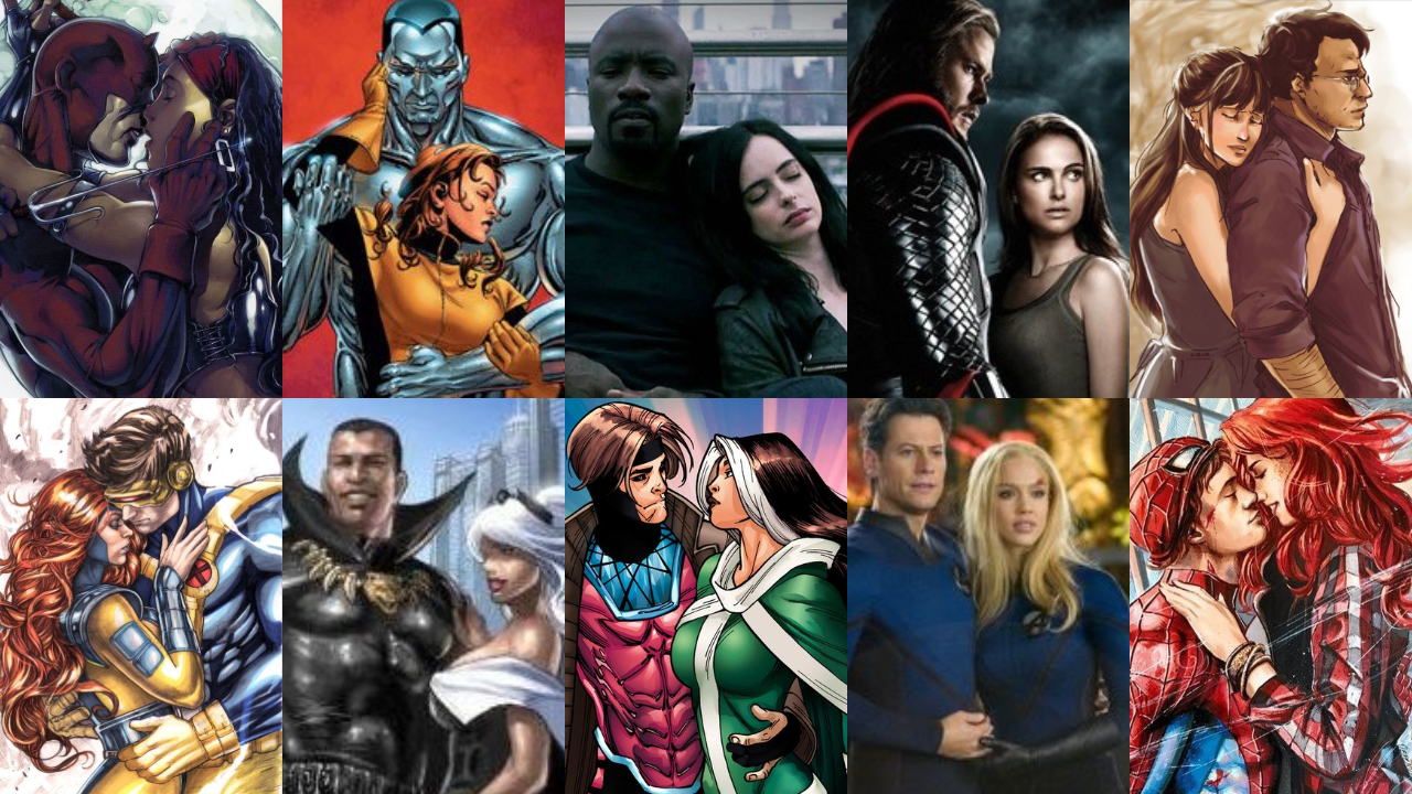 Republik Transformer tilskuer Top 10 Best Marvel Comic Couples by HeroCollector16 on DeviantArt