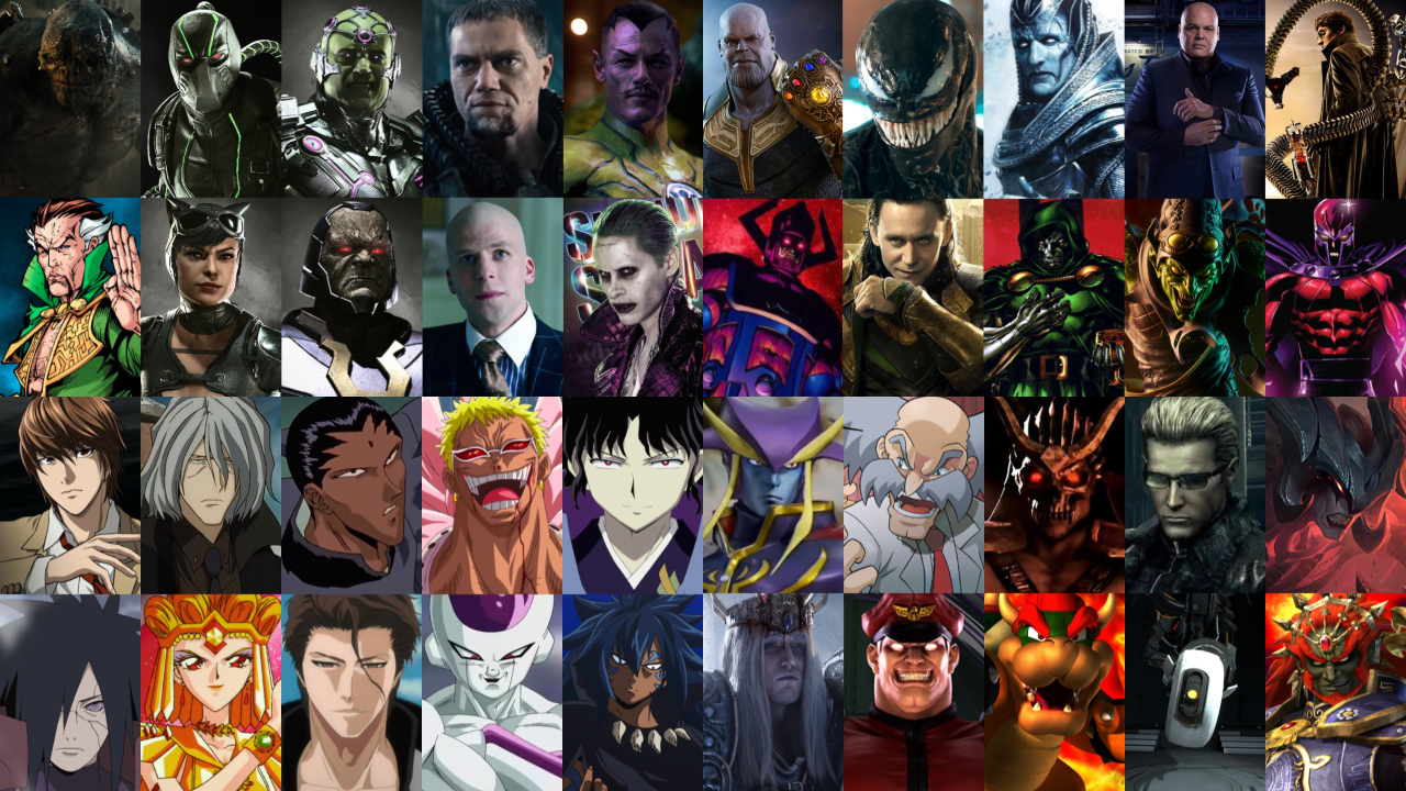 Top 10 Anime Villains Turned Heroes by HeroCollector16 on DeviantArt