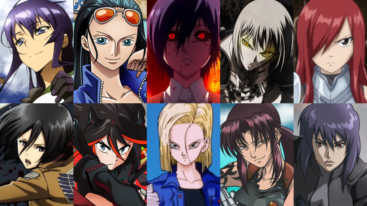 Top 10 Badass Women in Anime HeroCollector16 DeviantArt
