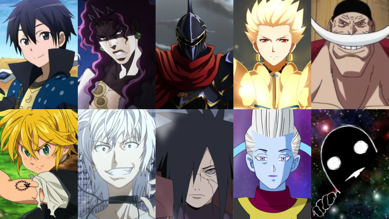 Is character who anime the strongest Best 50