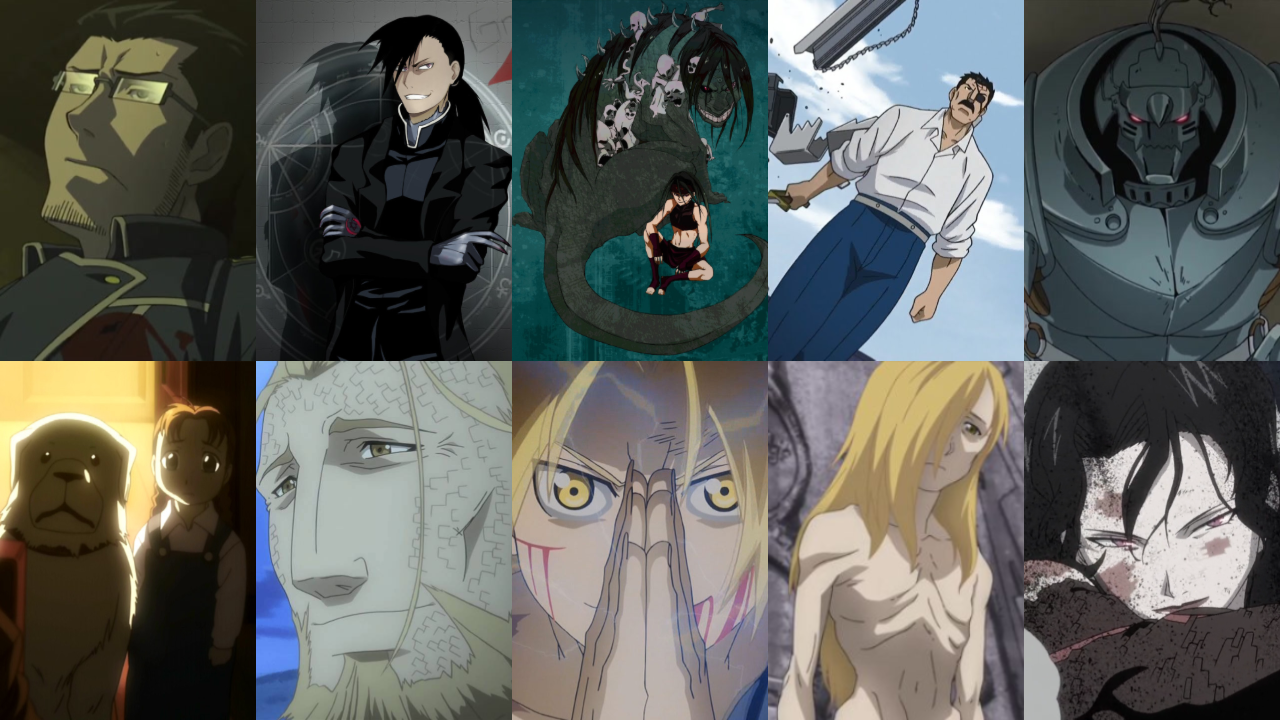 Os 10 Melhores Personagens de Fullmetal Alchemist: Brotherhood