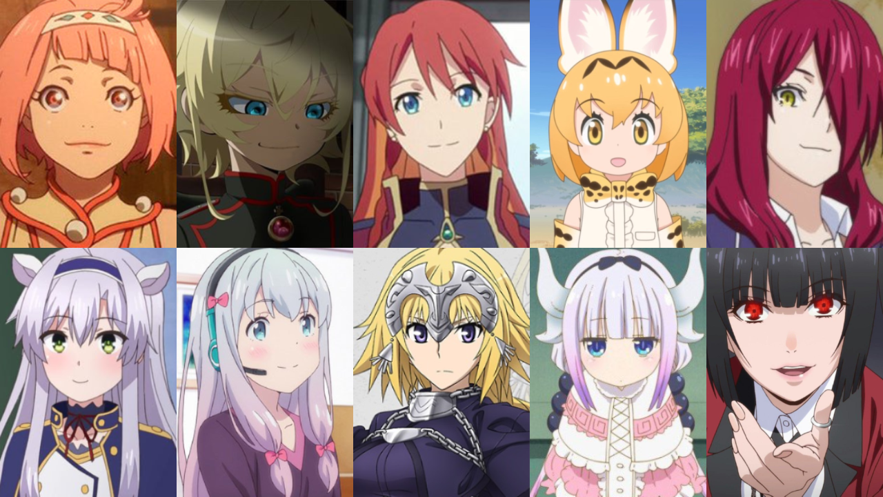 Top 10 Best Anime Girls 2019