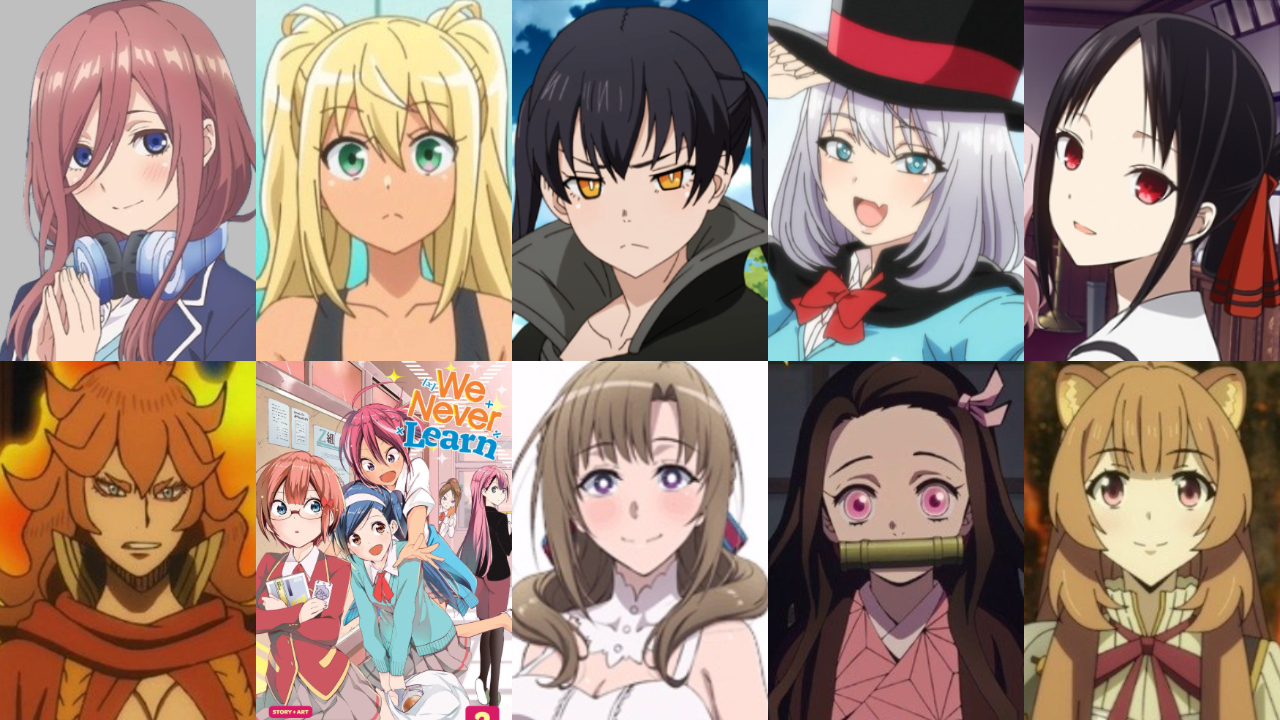 Top 10 Best Anime Girls 2019 by HeroCollector16 on DeviantArt