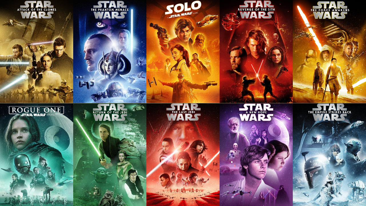 Top 10 Star Wars Movies So Far by HeroCollector16 on DeviantArt