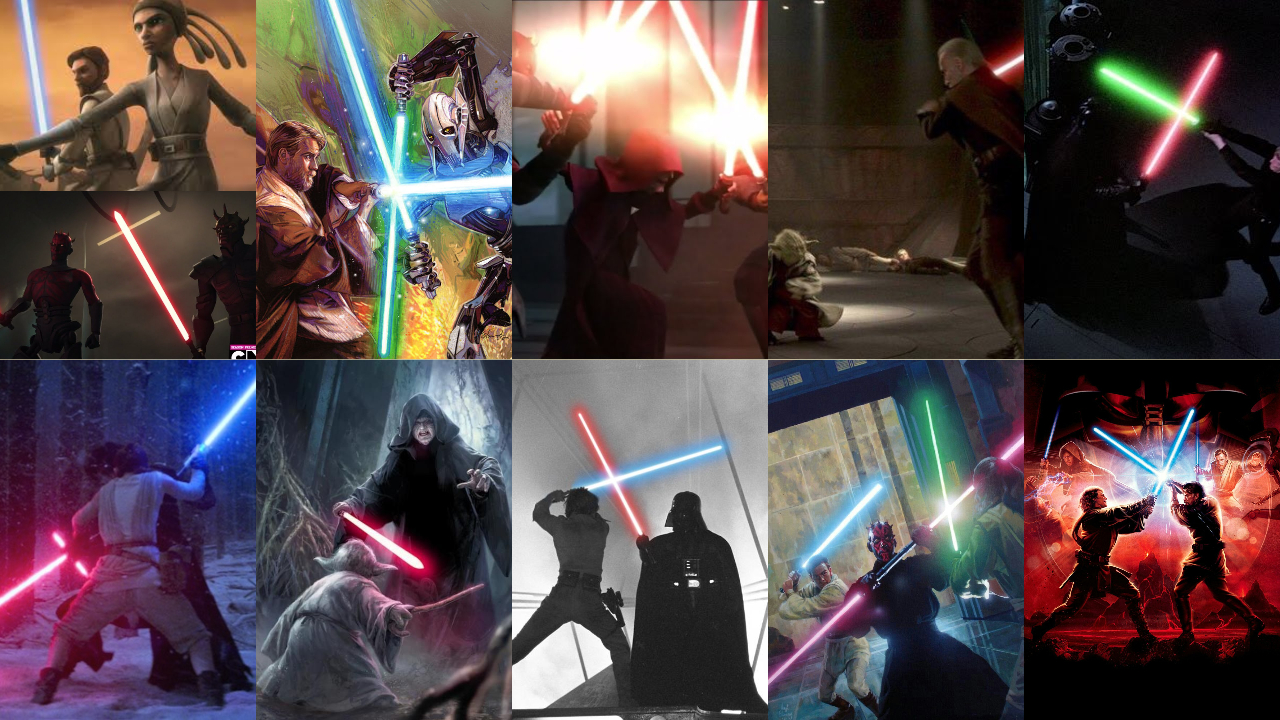 Top 10 Star Wars Lightsaber Battles In Movies/TV by HeroCollector16 on ...