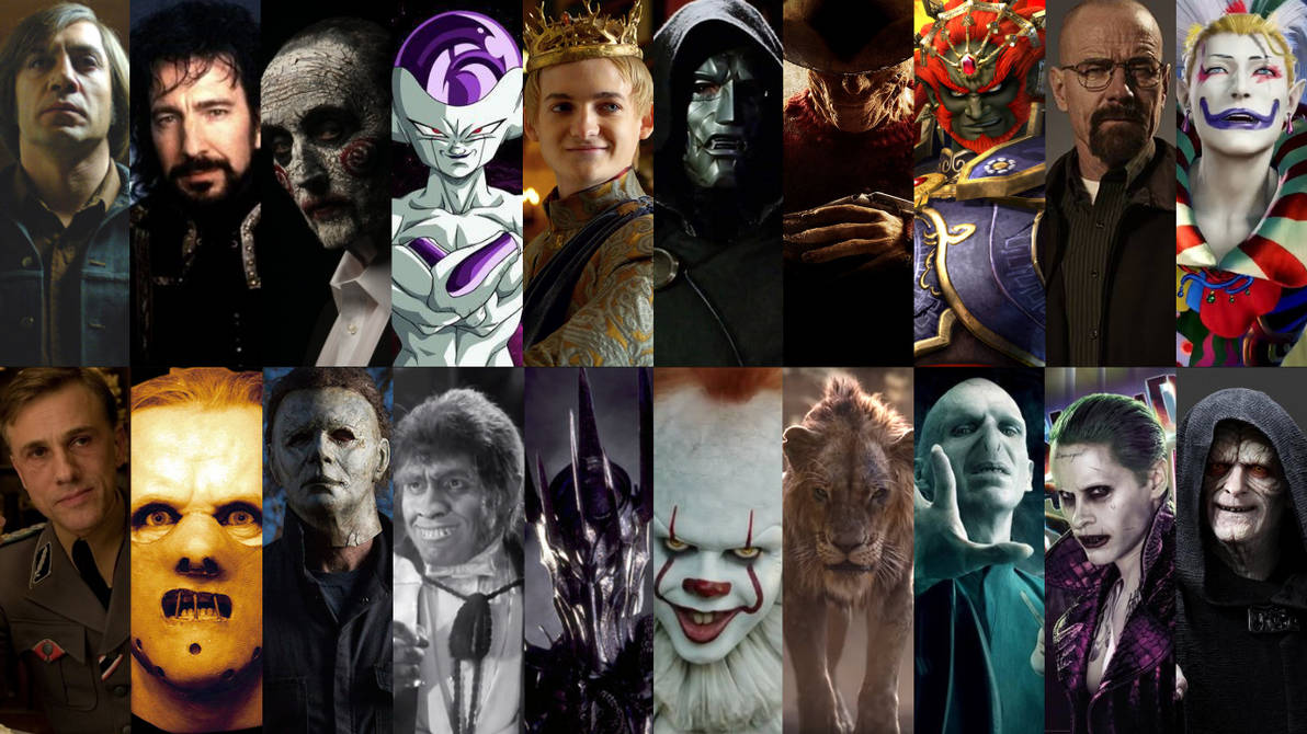 Evil Character Examples Top 20 Evil Characters of All Time by HeroCollector16 on DeviantArt