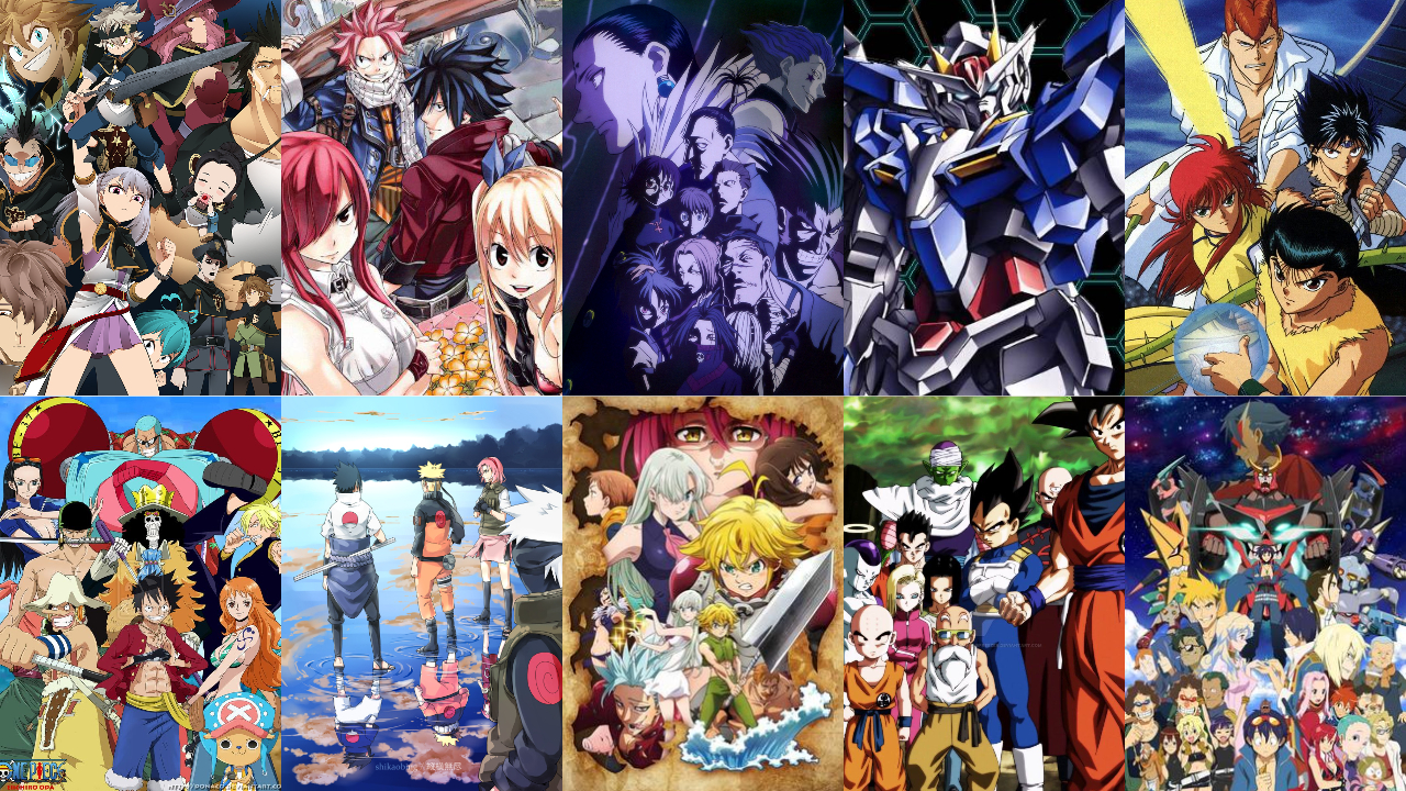 Top 10 Strongest Teams in Anime by HeroCollector16 on DeviantArt