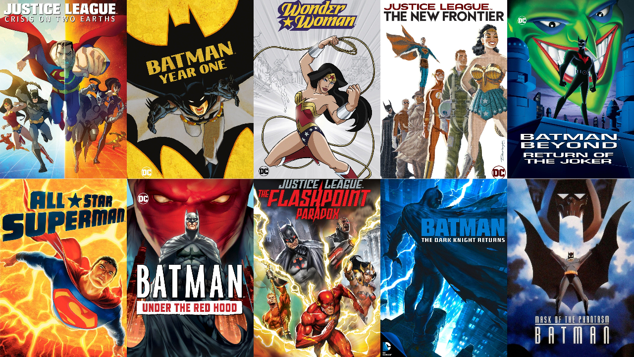 Top 10 Best DC Animated Films by HeroCollector16 on DeviantArt
