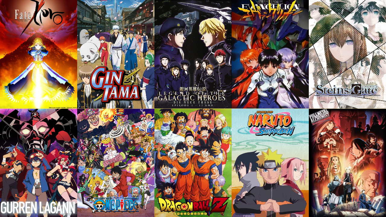 tehetség Kezelés mélyül top ten best anime hivatalos Csak csináld ha tudod