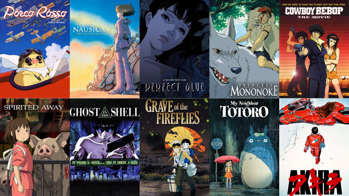 Top 10 Anime Movies by HeroCollector16 on DeviantArt