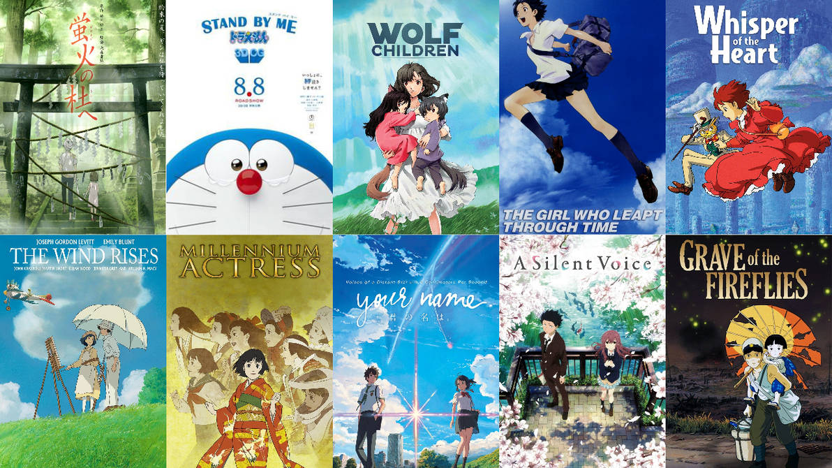 Top 10 Anime Movies That Will Make You Cry by HeroCollector16 on DeviantArt