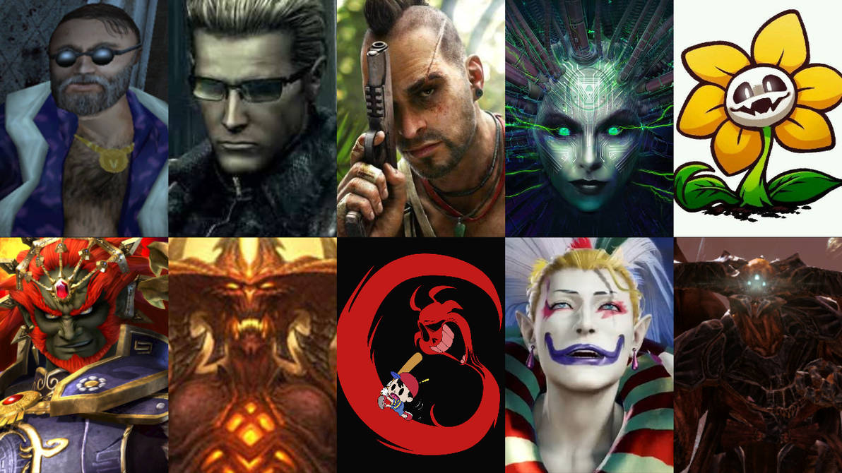 Top 10 Most Evil Video Game Characters of All Time by HeroCollector16 ...