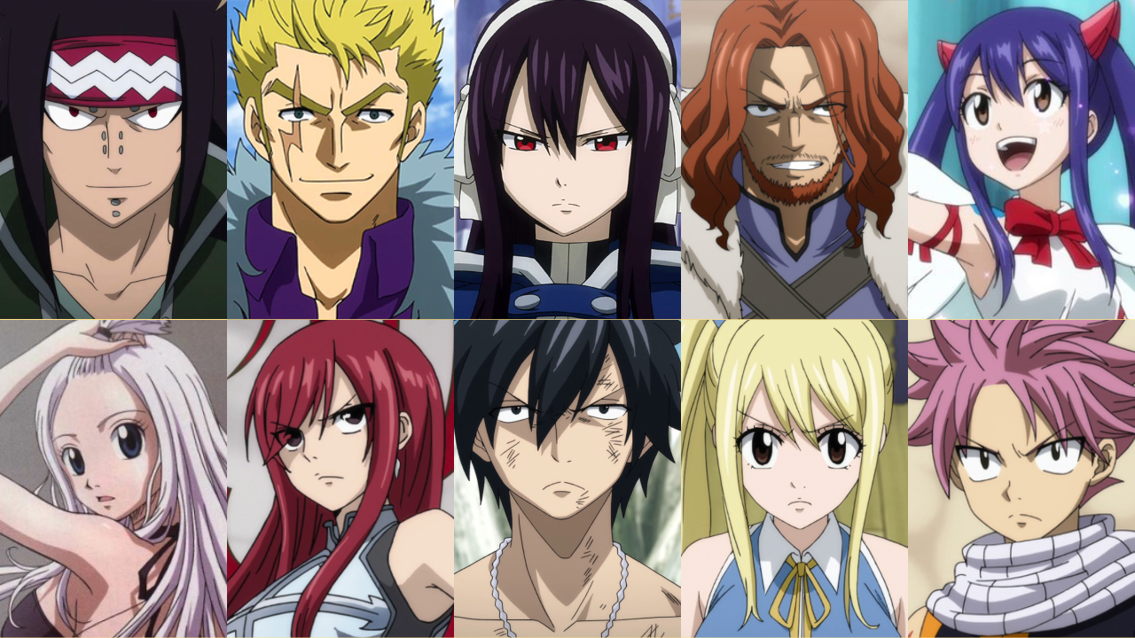 Top 5 Fairy Tail Characters