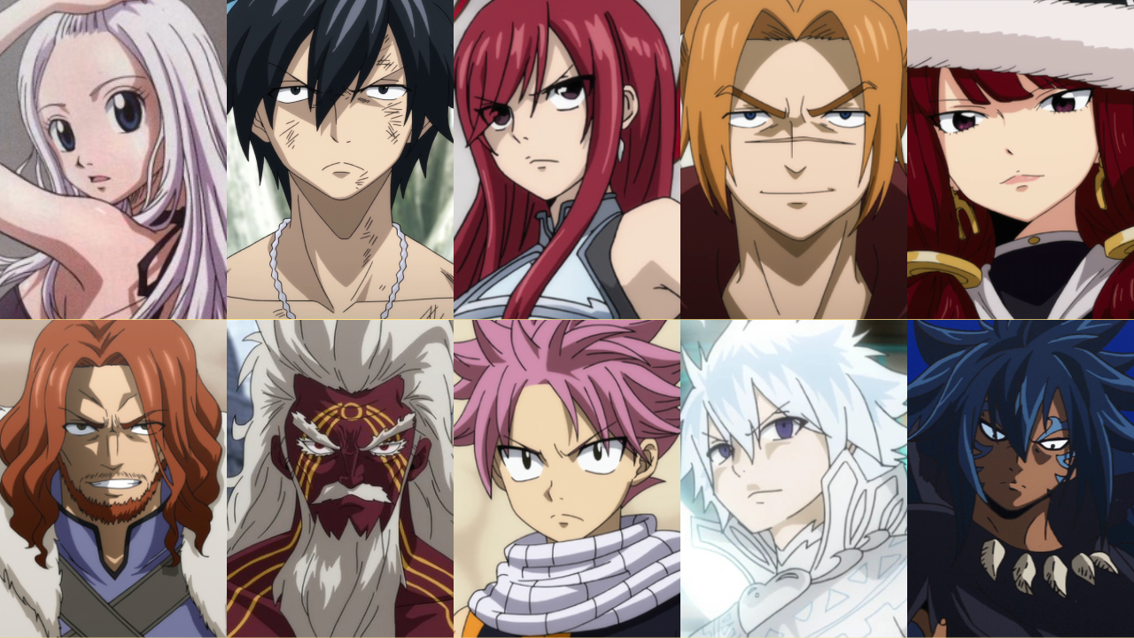 Top 10 Strongest Fairy Tail Characters of All Time  Fairy tail, Fairy  tail characters, Fairy tail anime